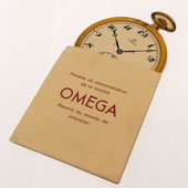 アンティーク時計 G058 OMEGA 懐中時計展開図