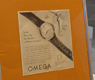 アンティーク時計 DB110 OMEGA ポスター/オートマティックスモールセコンド置き型39530
