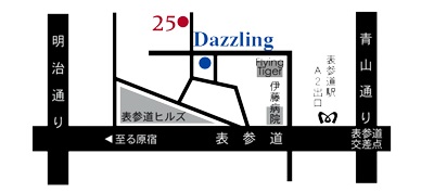アンティークウォッチ 時計 東京 地図